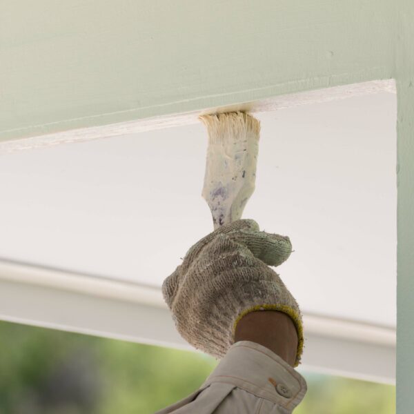Painting a ceiling