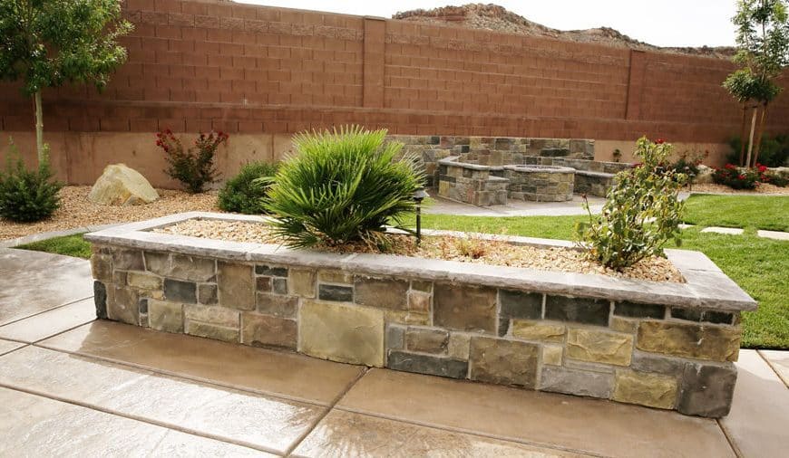 backyard landscape