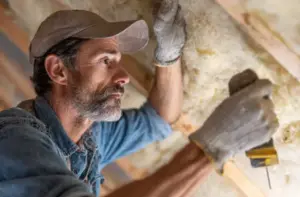installing insulation